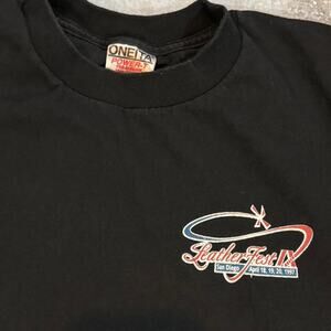 Vintage 90s Leather Fest T Shirt! Bondage BDSM. Size Small